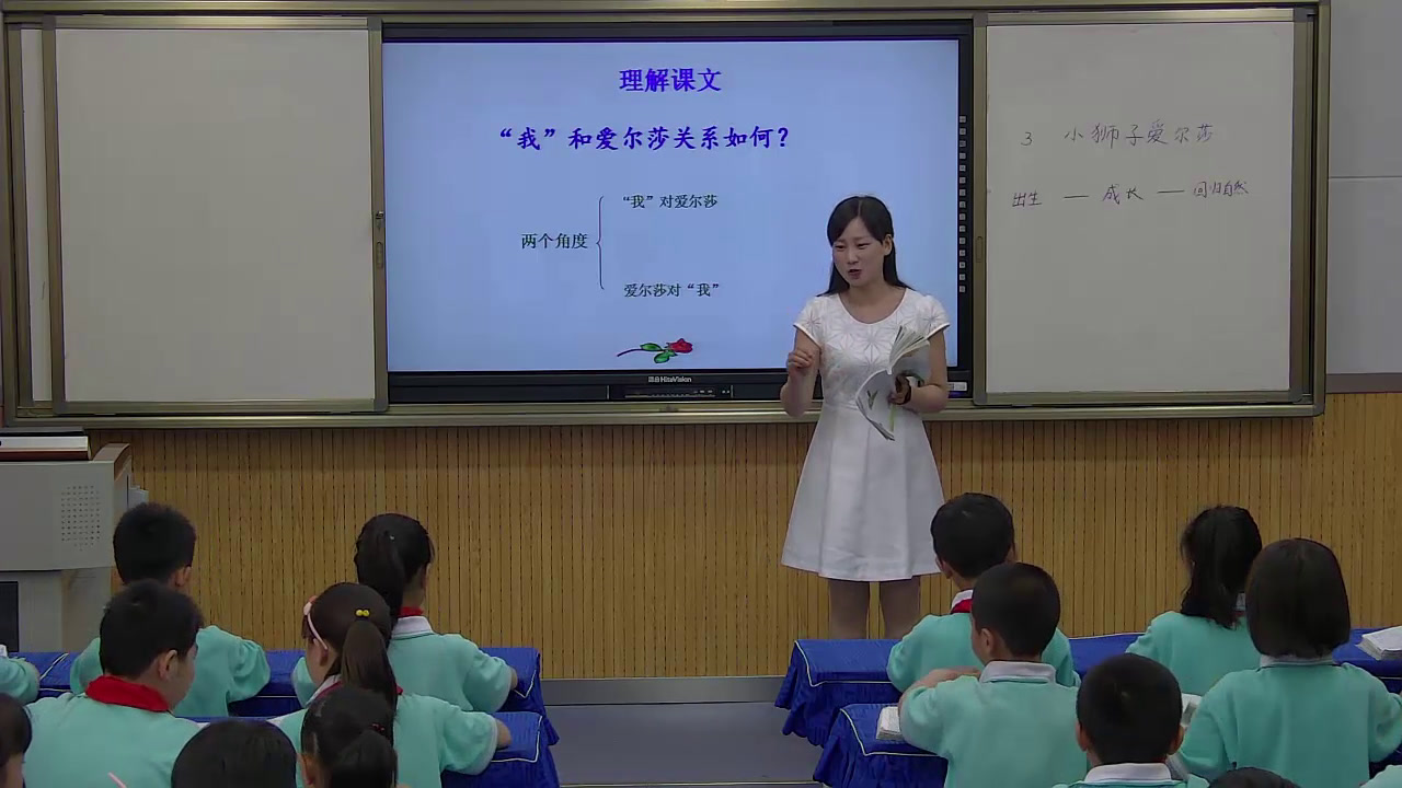 2.人教版语文三下《3　小狮子爱尔莎》陕西省省级优课