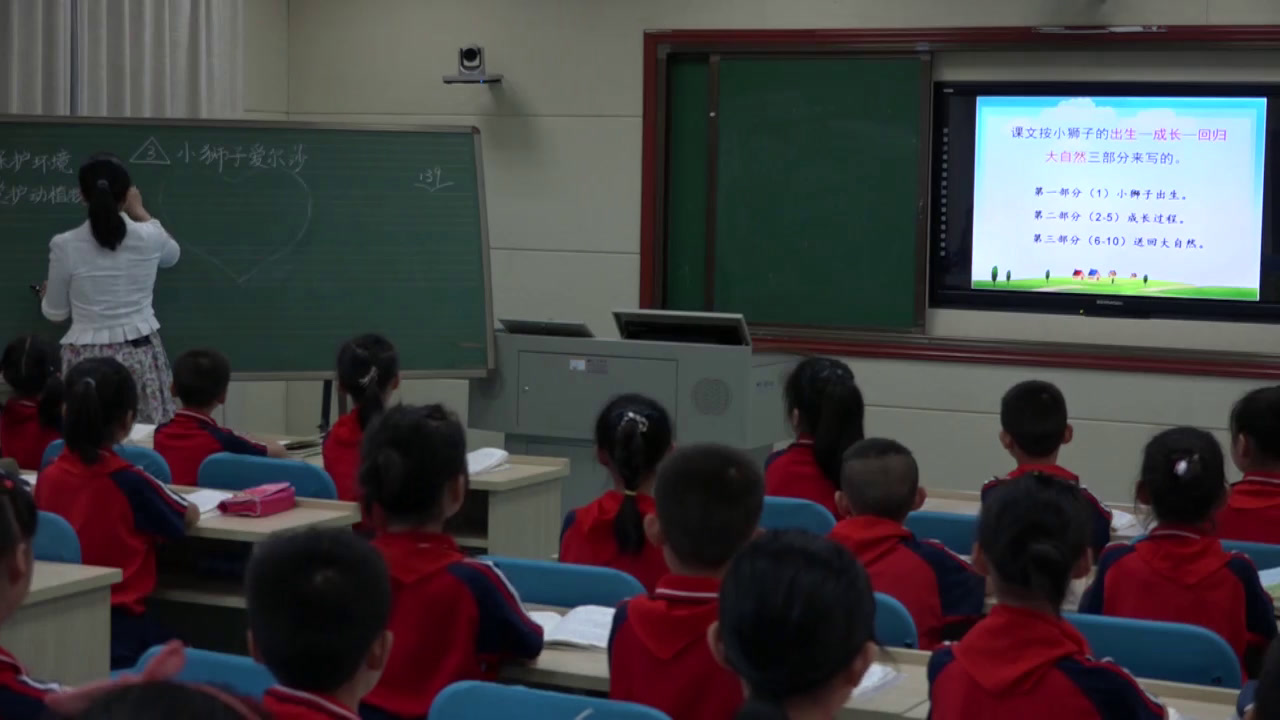 1.人教版语文三下《3　小狮子爱尔莎》国家级优质课