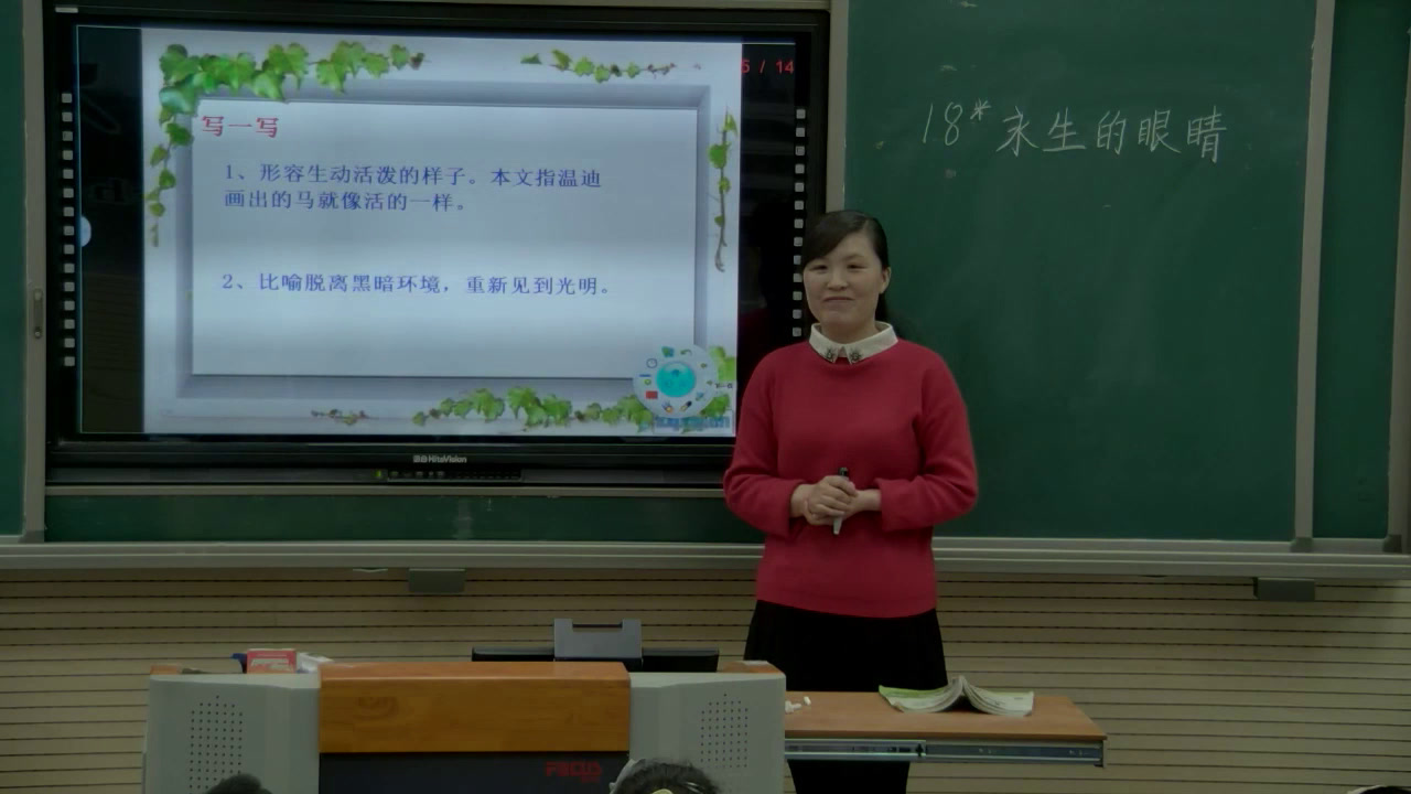 2.人教版语文四下 《18　永生的眼睛》国家级优质课