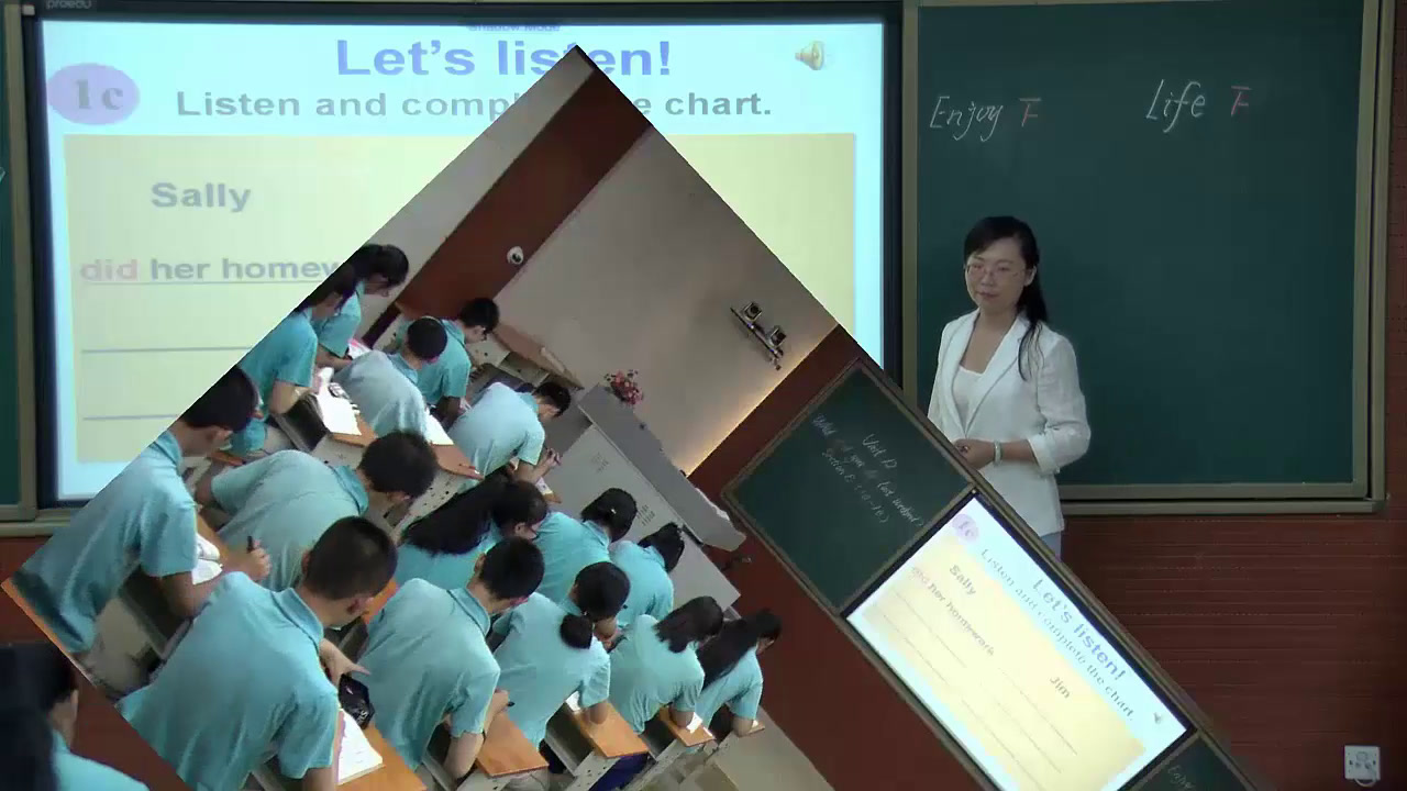 2.人教版英语七下 Unit 12《Section B 1a—1e》国家级优质课