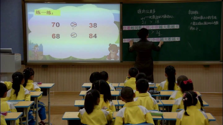 2.北师大数学一下《谁的红果多》甘肃省省一等奖