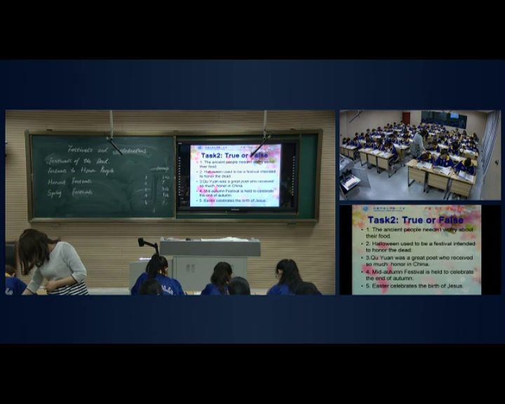 2.人教版英语必修1 Unit 1《Warming up、Pre-readin…》国家级优质课