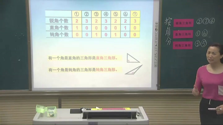 3.北师大数学四下《三角形分类》湖北省省一等奖