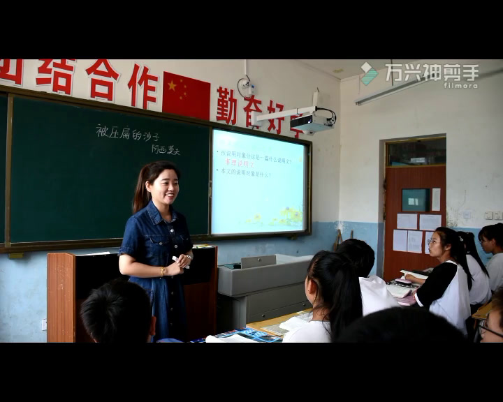 2.人教版语文（部编）八下《被压扁的沙子》辽宁省市级优课