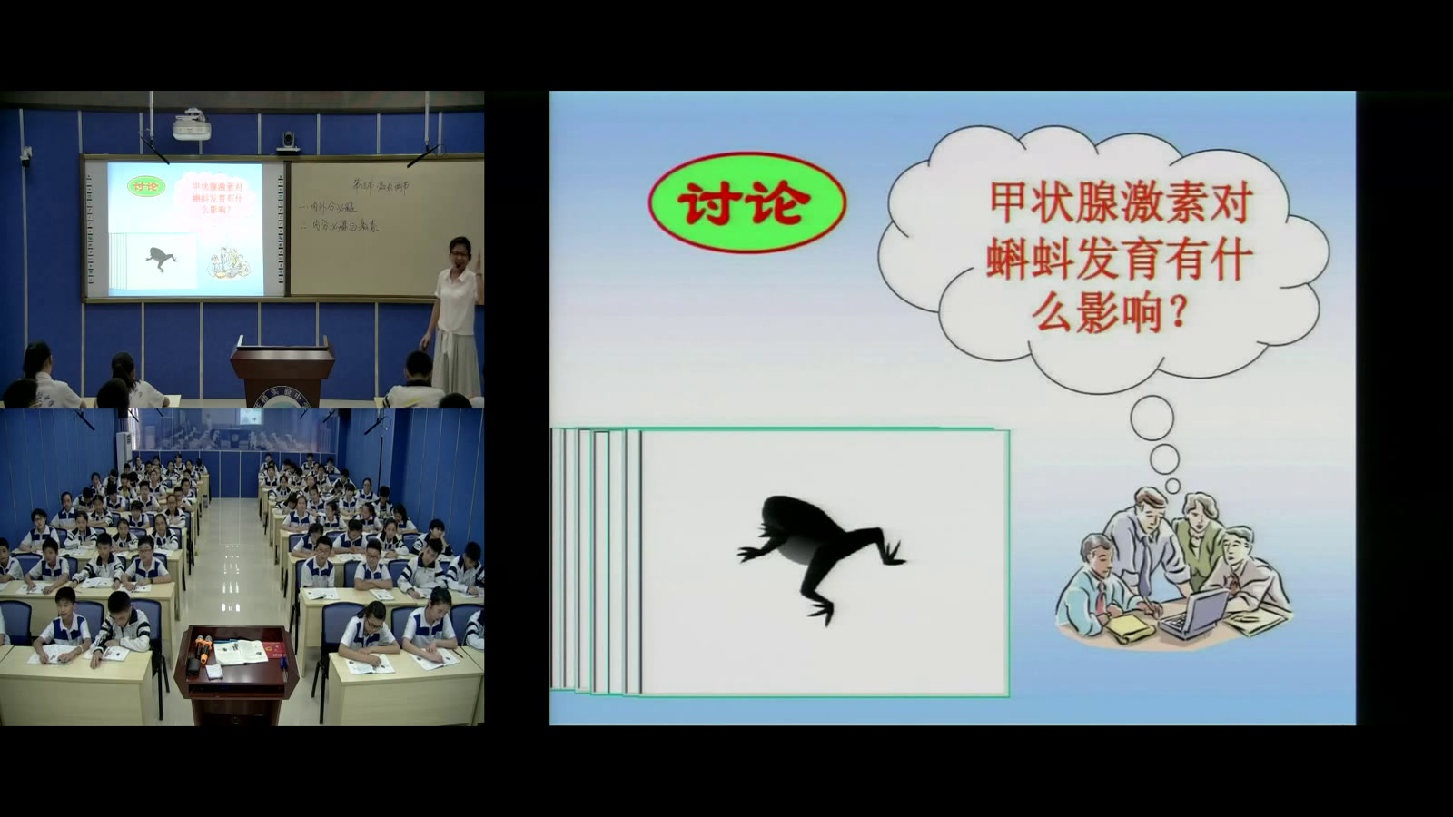 2.初中生物人教2011版七下《第四节　激素调节》广西省一等奖