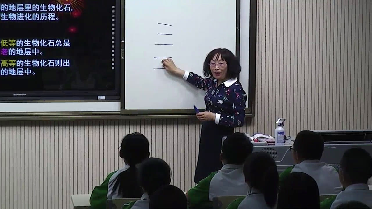 4.初中生物人教2011版八下《第二节生物进化的历程》甘肃省省一等奖