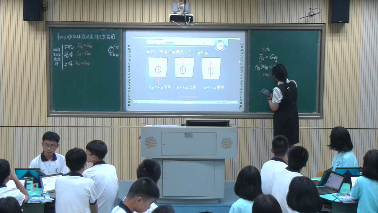 2.人教版物理八下《第3节　物体的浮�…》湖南省省级优课