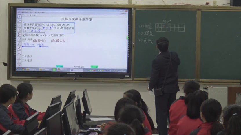 1.人教2011版初中数学八下《画函数图象》全国一等奖