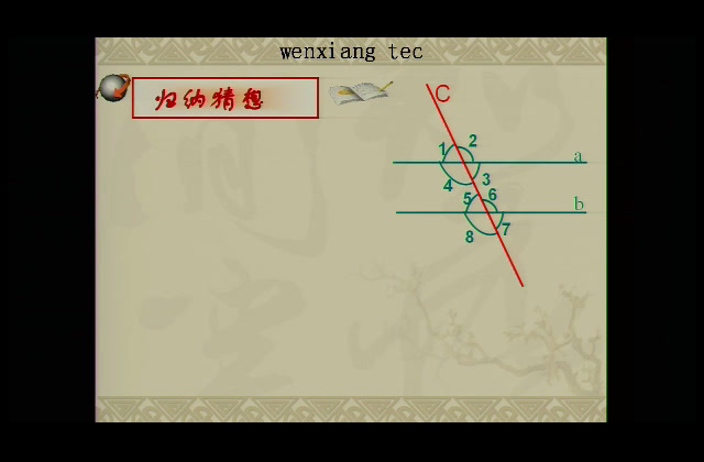 4.初中数学北师大2011版七下《平行线的性质探究》江西省省一等奖