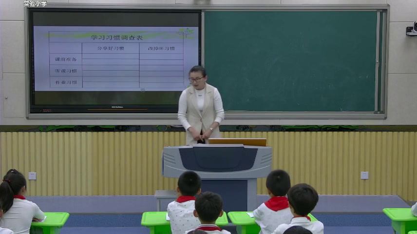 1.小学综合实践活动1-2年级《3.学习习惯调查》安徽省市一等奖