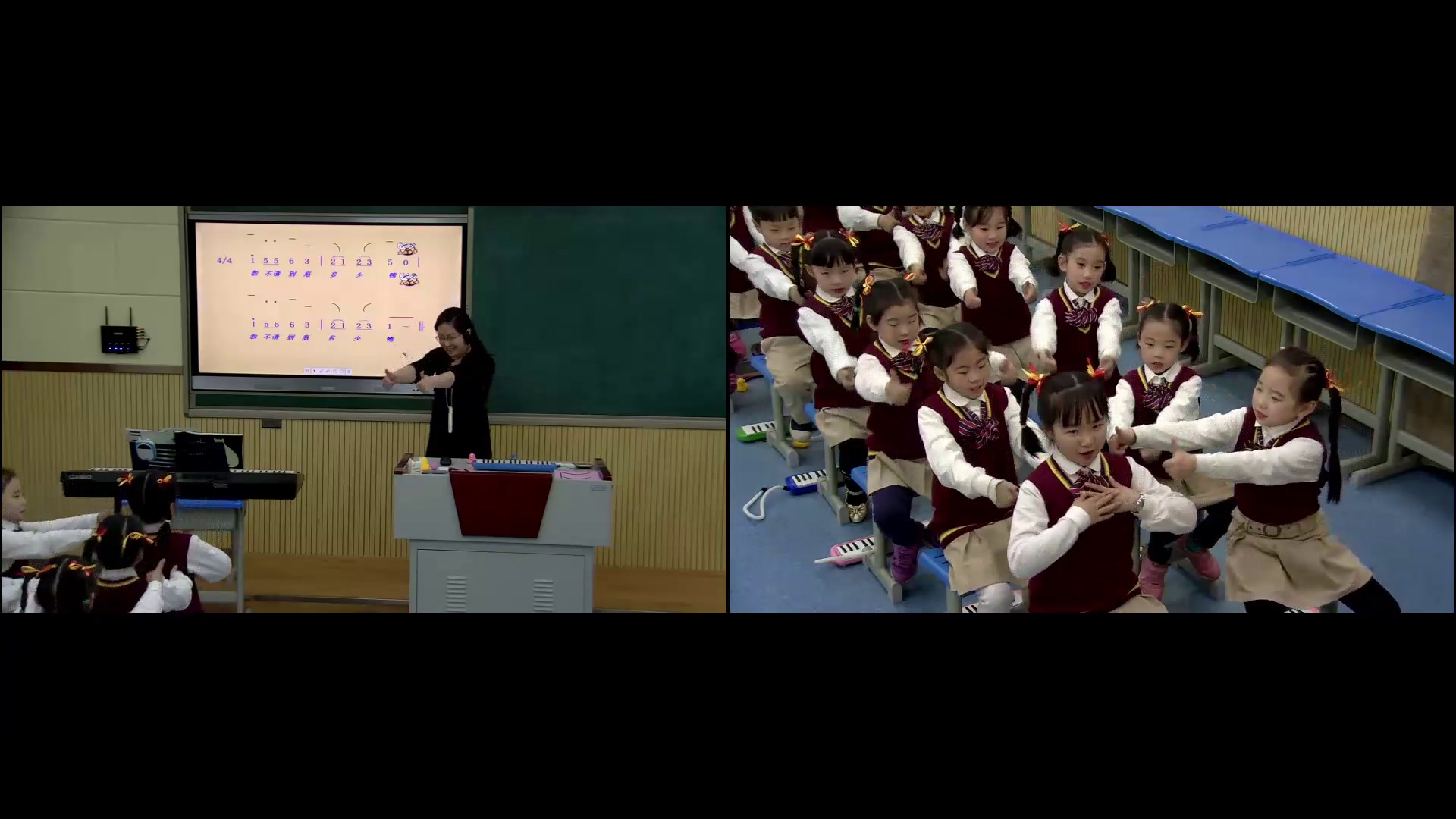 1.人音版音乐（吴斌主编）一下《数鸭子》全国一等奖