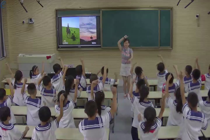 5.人音版音乐（吴斌主编）二下《草原就是我的家》陕西省省级优课
