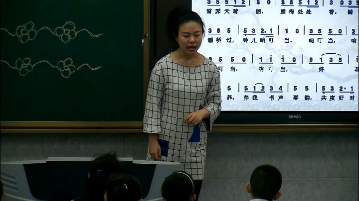 1.人音版音乐（吴斌主编）四下《踏雪寻梅》全国一等奖