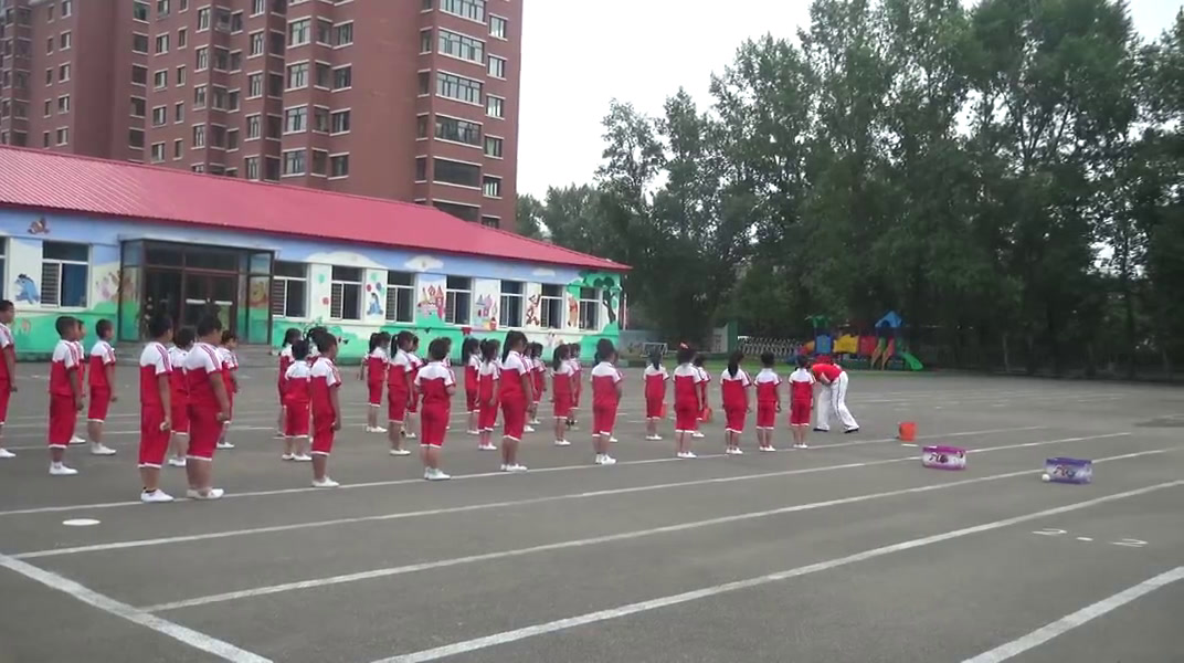 人教2011版体育与健康一至二年级《4.单手正对投掷方向持小垒球（小沙包）掷远与游戏》黑龙江省一等奖