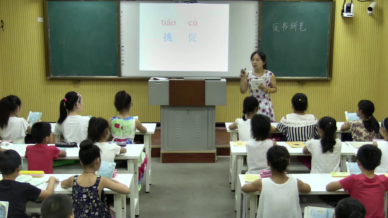 人教版语文三上《夜书所见》河南王老师-市一等奖