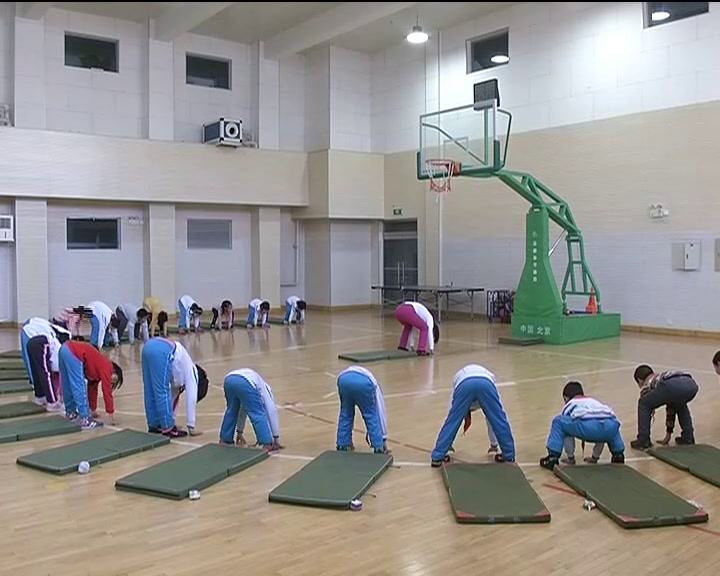 1.人教2011版体育与健康一至二年级《6.前滚翻》北京市省一等奖