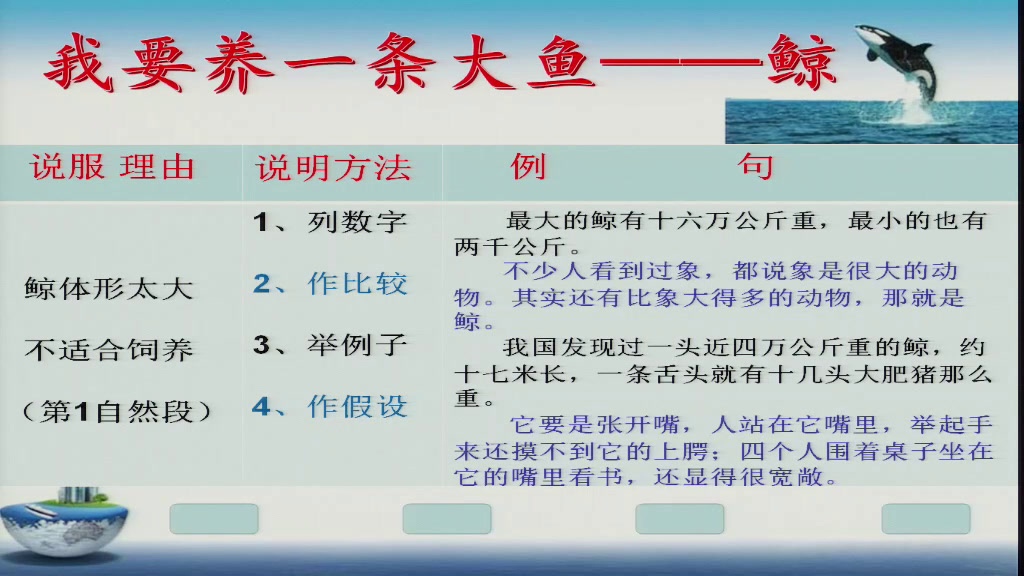 人教版语文五上《9　鲸》湖北陈老师-省一等奖