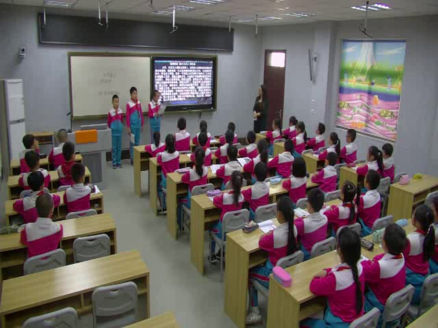 人教版语文四上《宽带网》青海黄老师-省一等奖