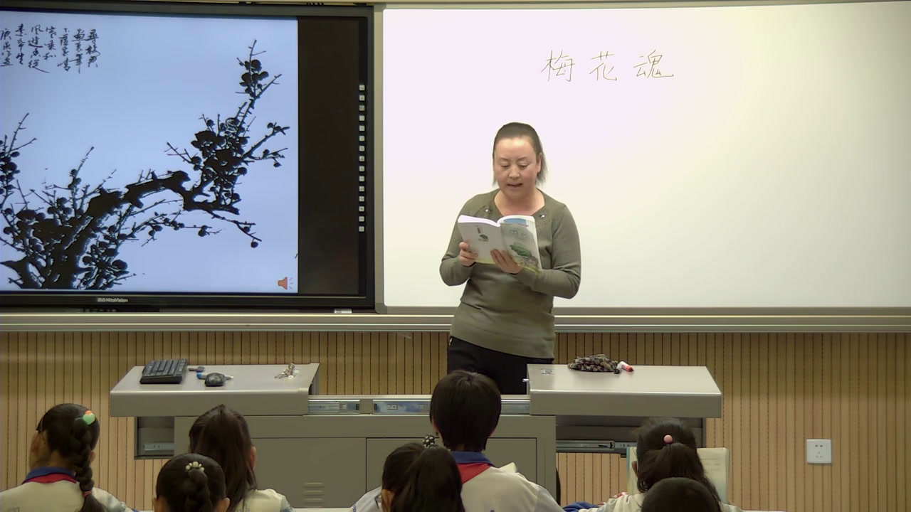 人教版语文五上《6　梅花魂》青海朱老师-省一等奖