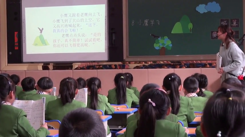 苏教版语文二上《8小鹰学飞》贵州宗老师-市一等奖