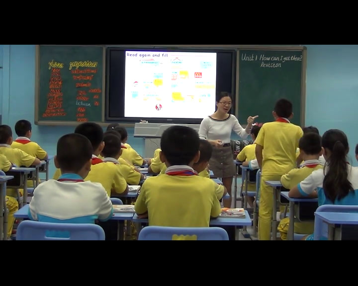 人教PEP版英语六上 Unit1《C》广东钱老师-全国一等奖