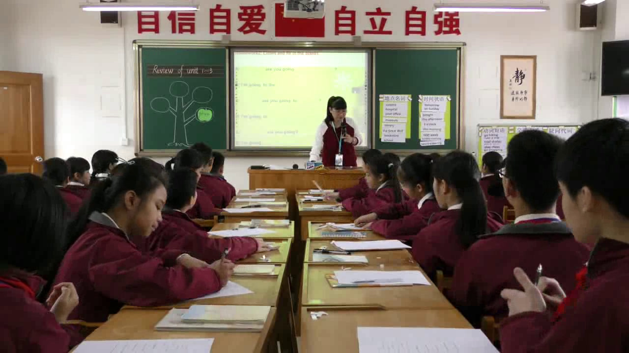 人教PEP版英语六上《Recycle1》广东赖老师-市一等奖