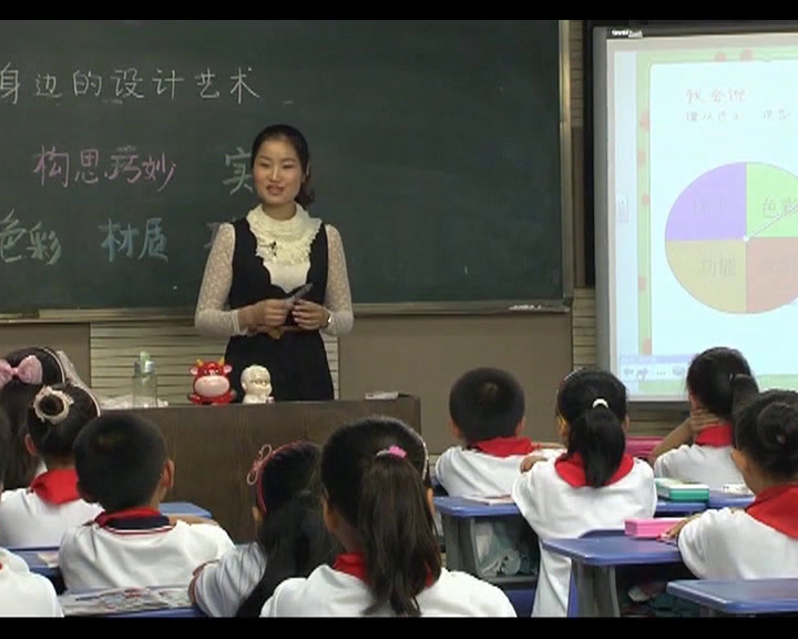 人美2011版美术三上《第8课身边的艺术设计》安徽方老师-市一等奖