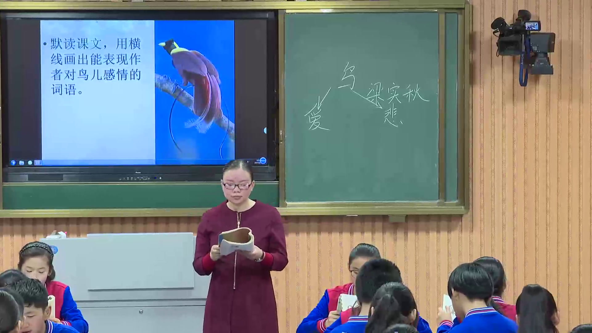 人教版初中语文七上《18鸟》河南王老师-省一等奖