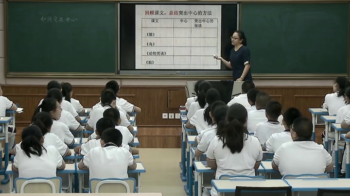 人教版初中语文七上《如何突出中心》吉林王老师-省一等奖