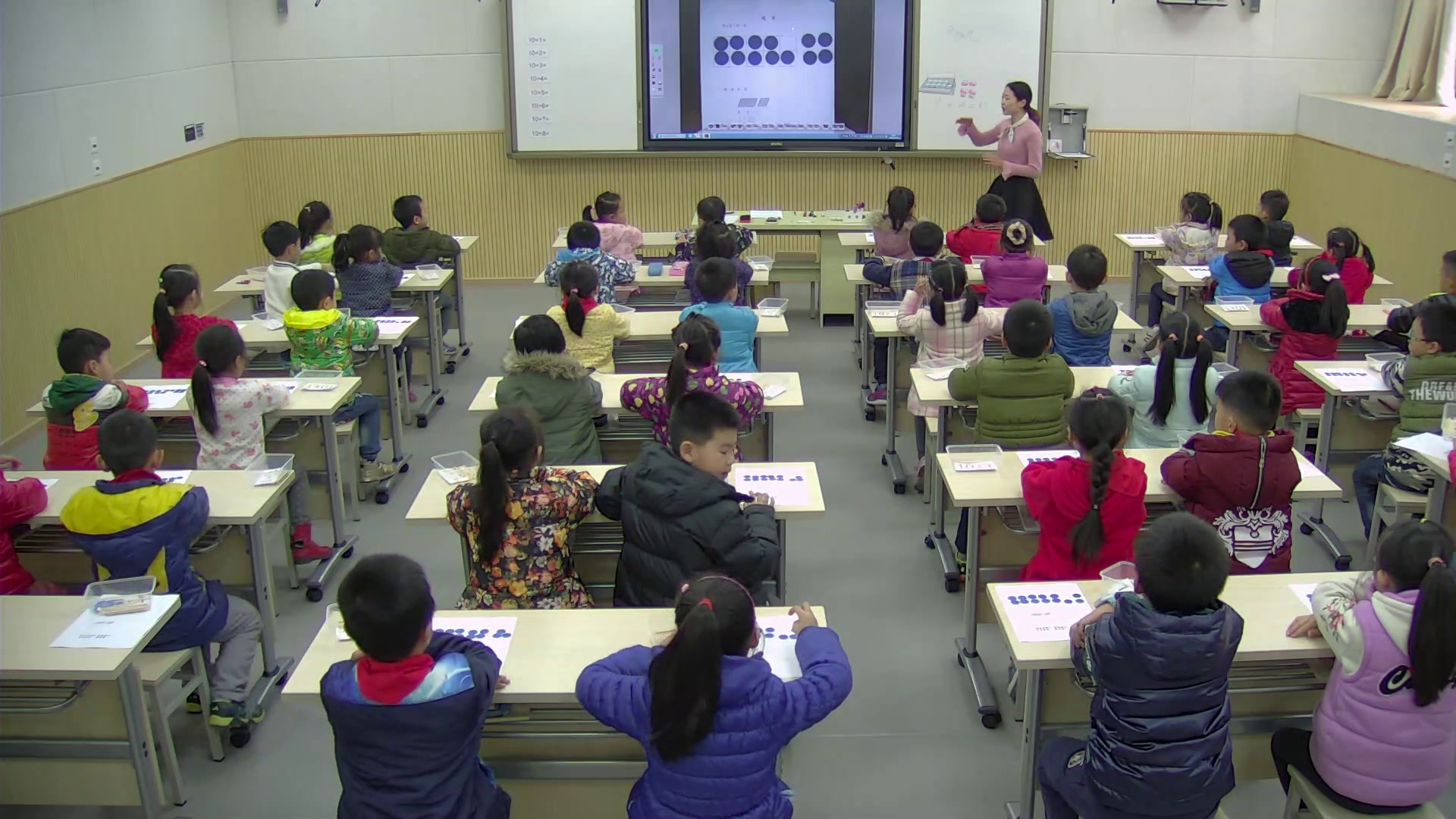 人教版数学一上《9加几》重庆刘老师-全国一等奖