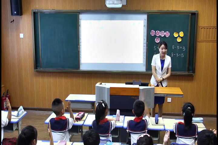 人教版数学一上《8和9的加减法》河南赵老师-全国一等奖