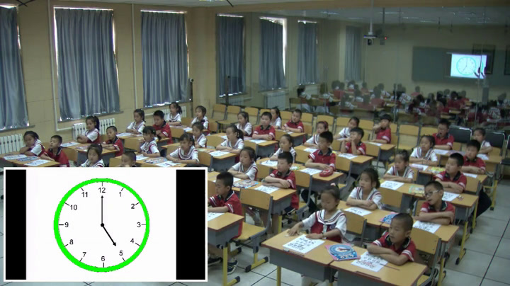 人教版数学一上《7.认识钟表》辽宁张老师-全国一等奖