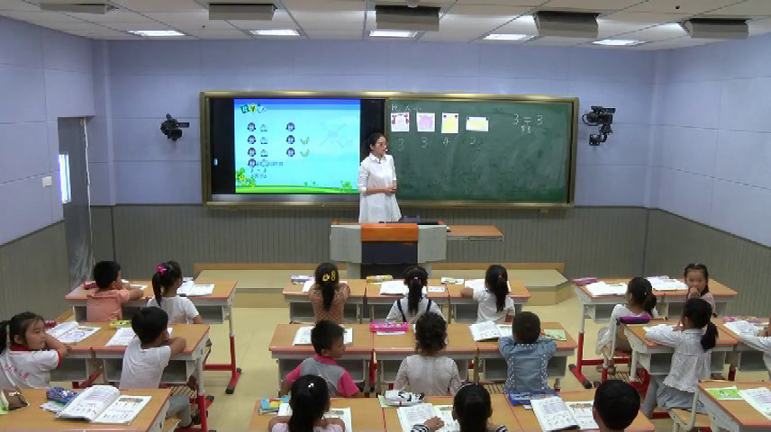 人教版数学一上《比大小》安徽老师-市一等奖
