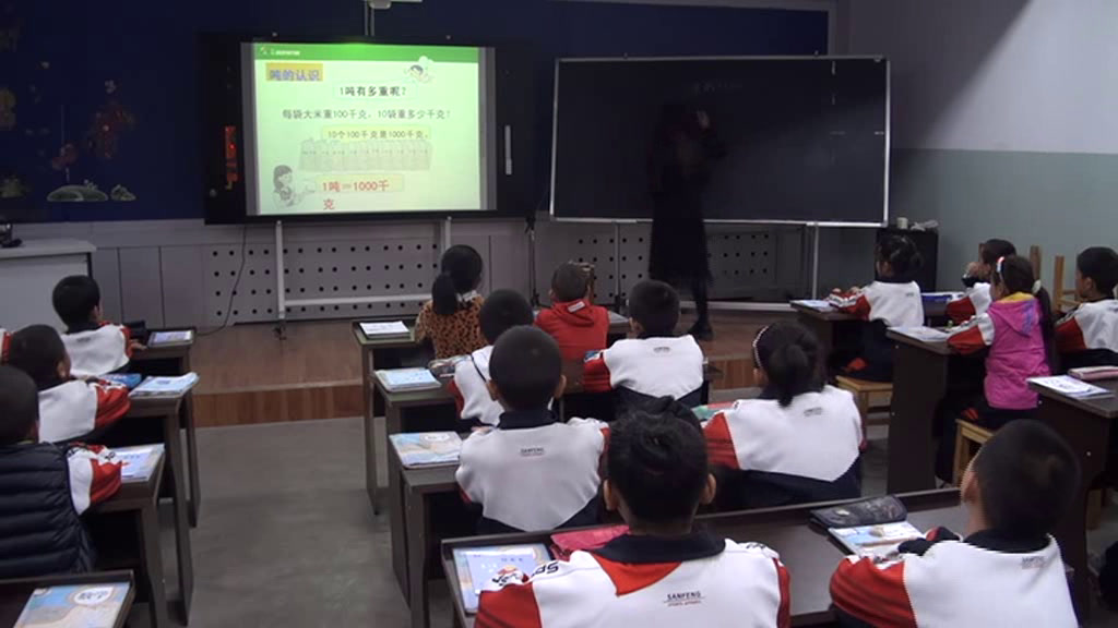人教版数学三上《吨的认识》新疆张老师-省一等奖