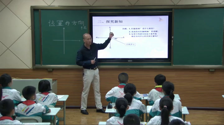 人教版数学六上《2　位置与方向（二）》贵州陈老师-省一等奖