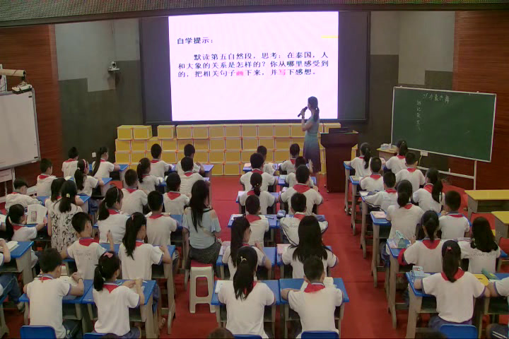 人教版语文五下《27　与象共舞》湖南老师-省一等奖