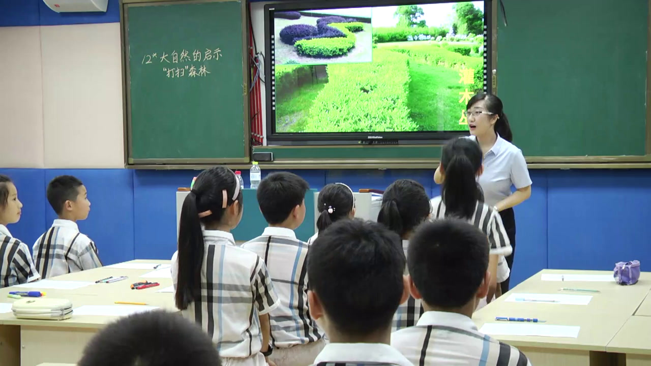 人教版语文四下《“打扫”森林》湖北高老师-全国一等奖