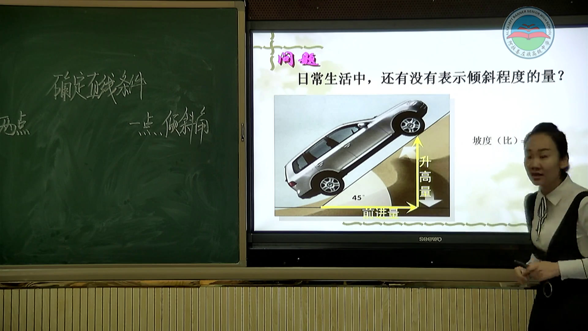 人教A版数学必修2《3.1.1倾斜角与斜率》内蒙杨老师-全国一等奖