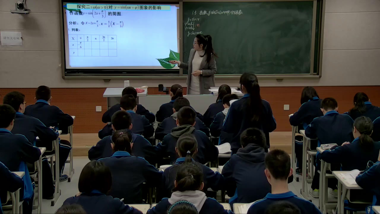 人教A版数学必修4《1.5函数y=Asin（ωx+φ）的图象》河南高老师-省一等奖