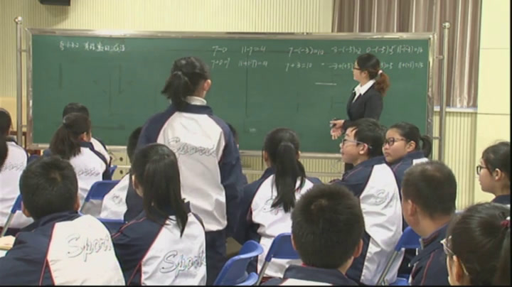 人教版数学七上《有理数的减法法则》山西黄老师-全国一等奖
