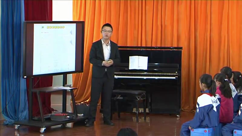 人音版音乐四上《演唱阳光牵着我的手》青海王老师-省一等奖