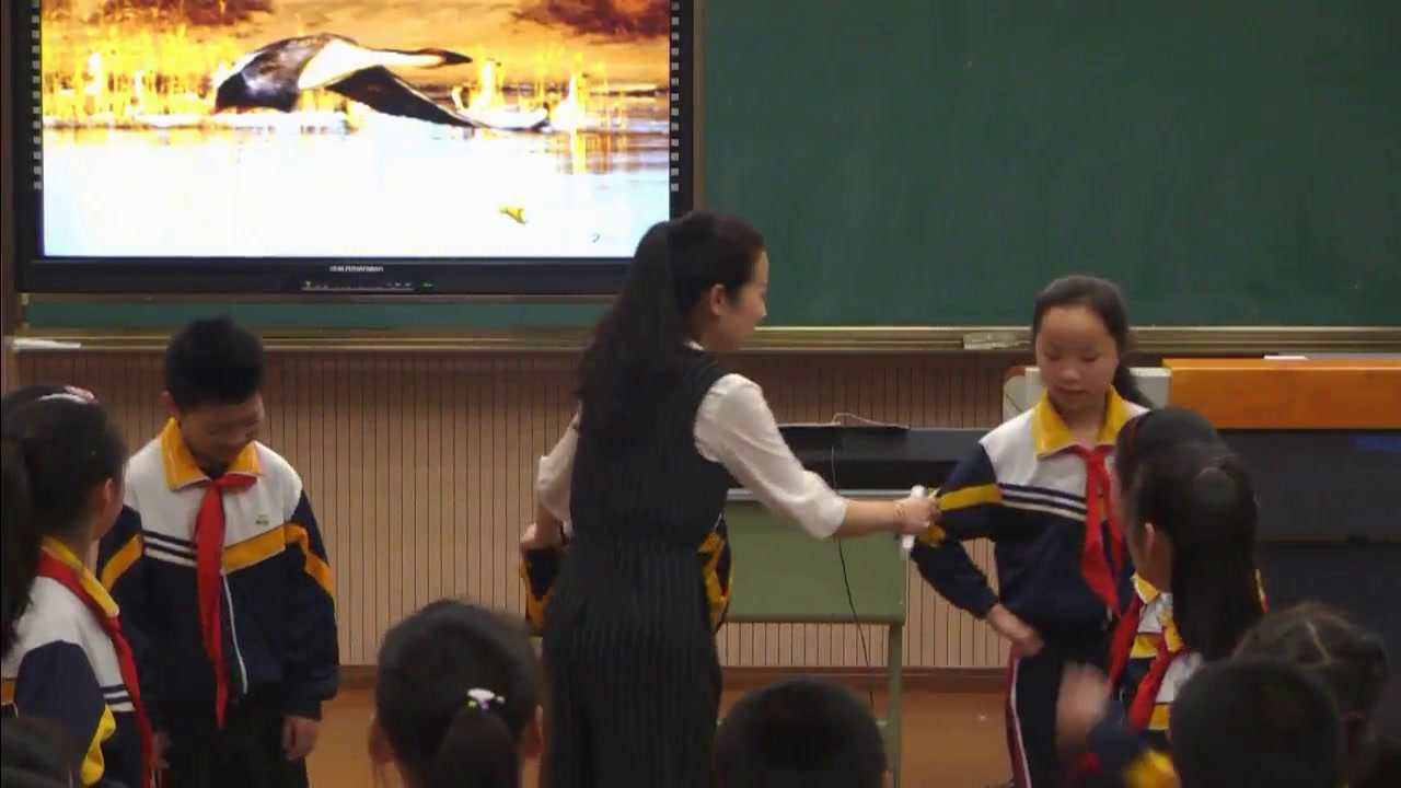 人音版音乐四上《演唱大雁湖》浙江陈老师-全国一等奖