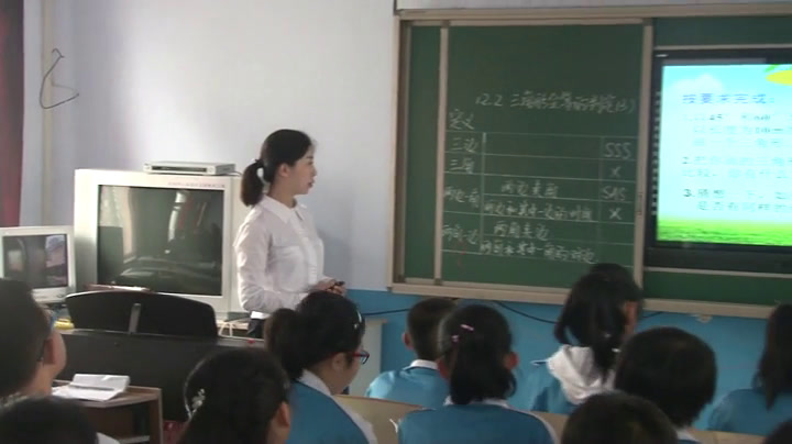 人教版数学八上《“角角边”判定三，》吉林邓老师-市一等奖