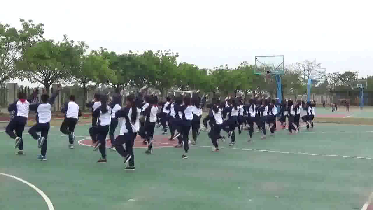 人教2011版体育与健康五至六年级《8.撩拳收抱》广东老师-县级优课