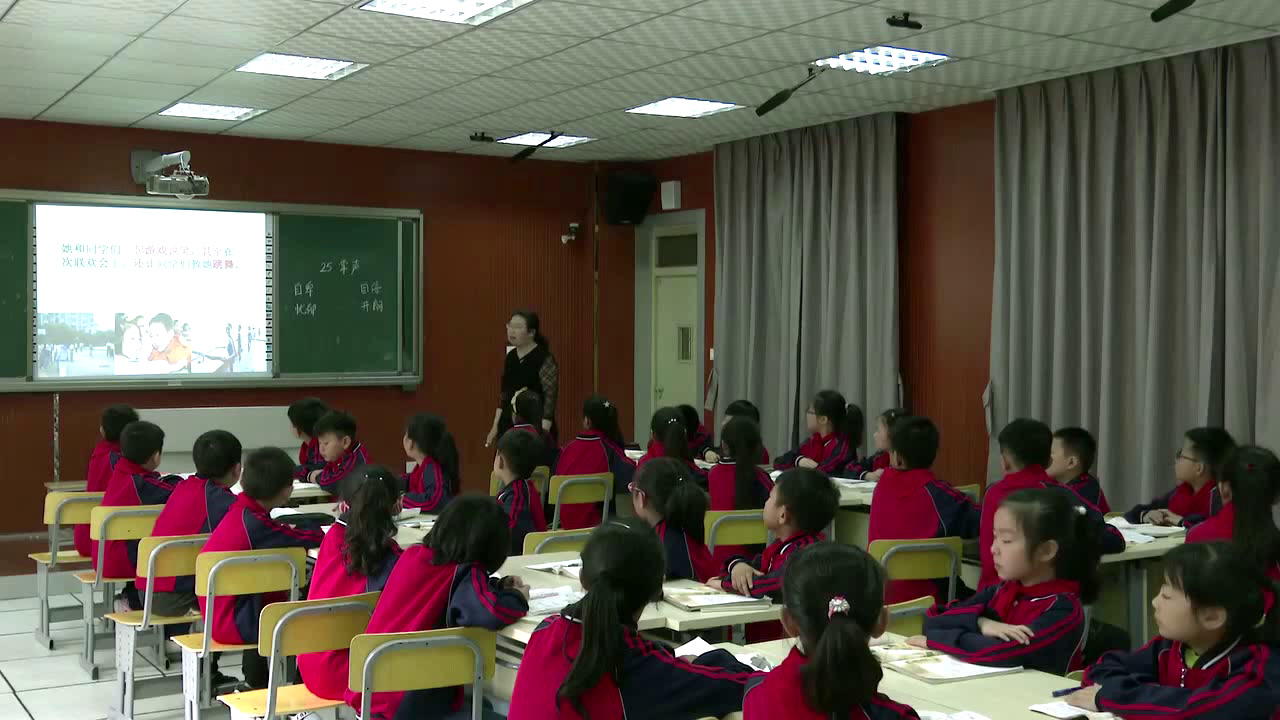 部编版语文三上《25掌声》安徽丁老师-市一等奖
