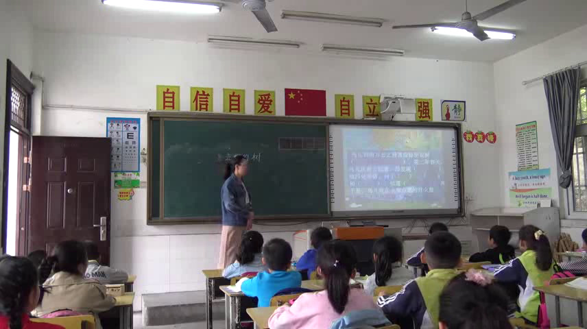 部编版语文三上《8去年的树》安徽雍老师-市一等奖