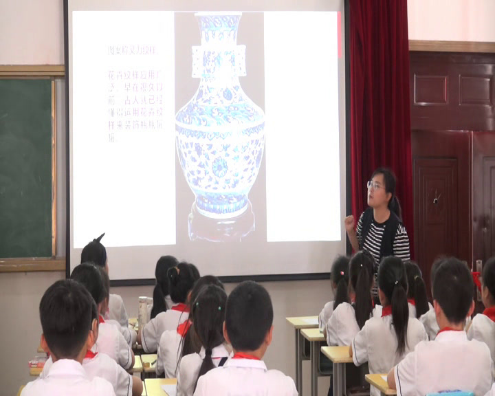 湘美版美术四上《6.花儿朵朵》安徽老师-县级优课