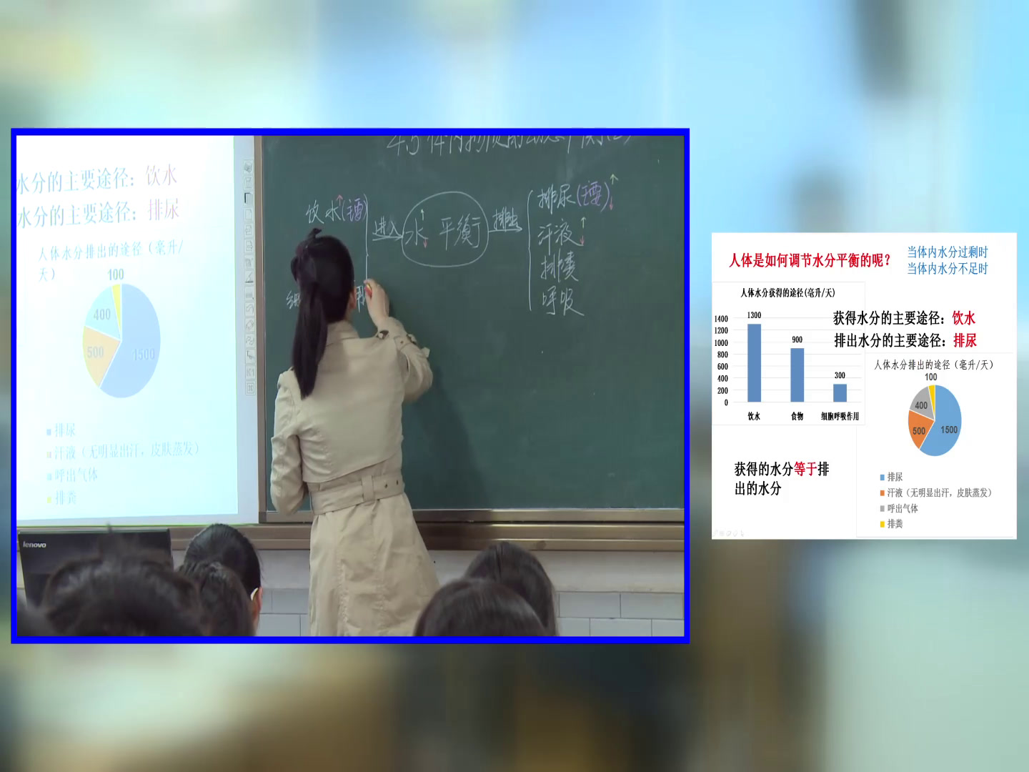 浙教版科学九上《第5节体内物质的动态平衡》浙江老师-省一等奖