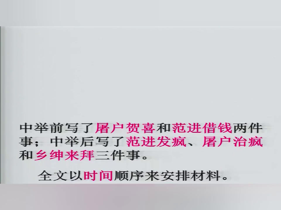 部编版语文九上《22范进中举》安徽付老师-市一等奖