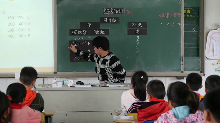 苏教版数学四上《11、商不变的规律》江苏阮老师-市一等奖
